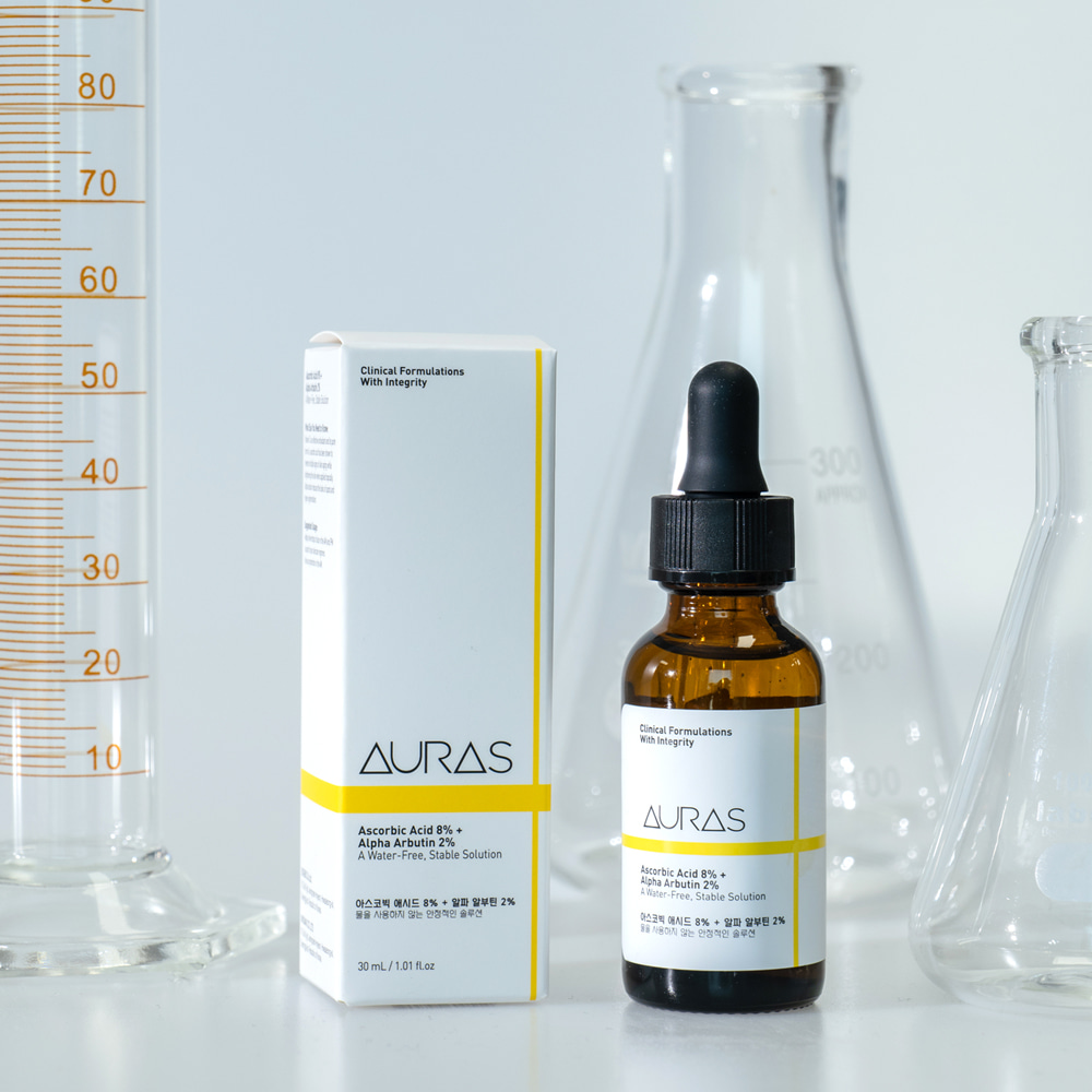Axit Ascorbic 8% + Alpha Arbutin 2% (Vitamin C nguyên chất, không chứa nước)